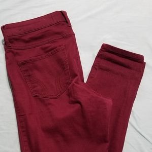 High waist hollister skinny jeans